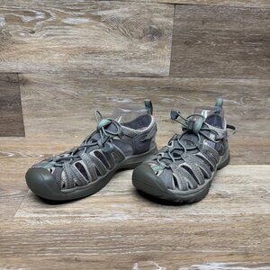 Keen Whisper Gray Lightweight Trail Water Ready Shoes Women's Size 8.5-9